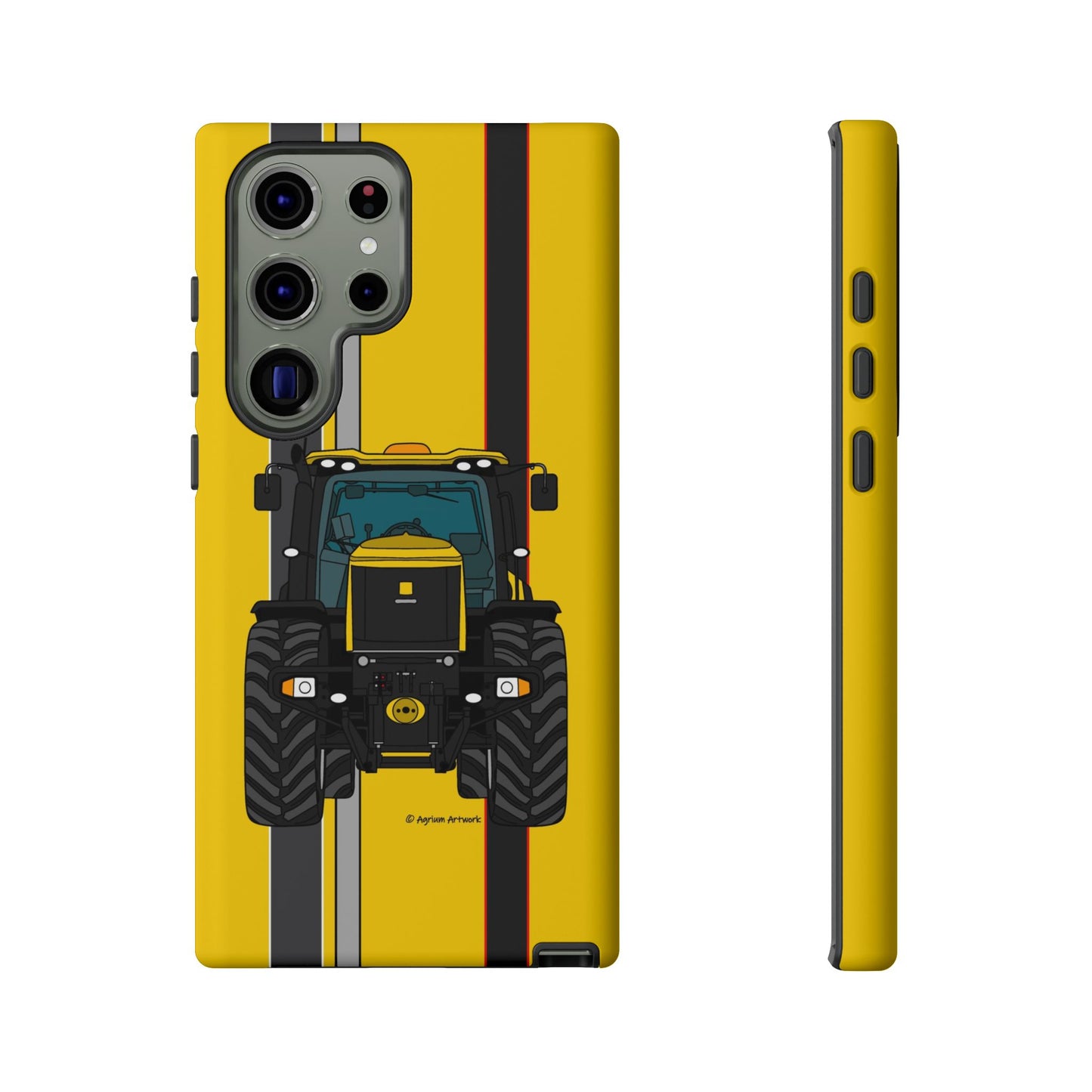 Yellow Fast Tractor #2 Tough Phone Case