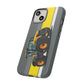 Yellow Fastrak 4000 Series Tough Phone Case - Grey