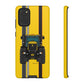 Yellow Fast Tractor #2 Tough Phone Case