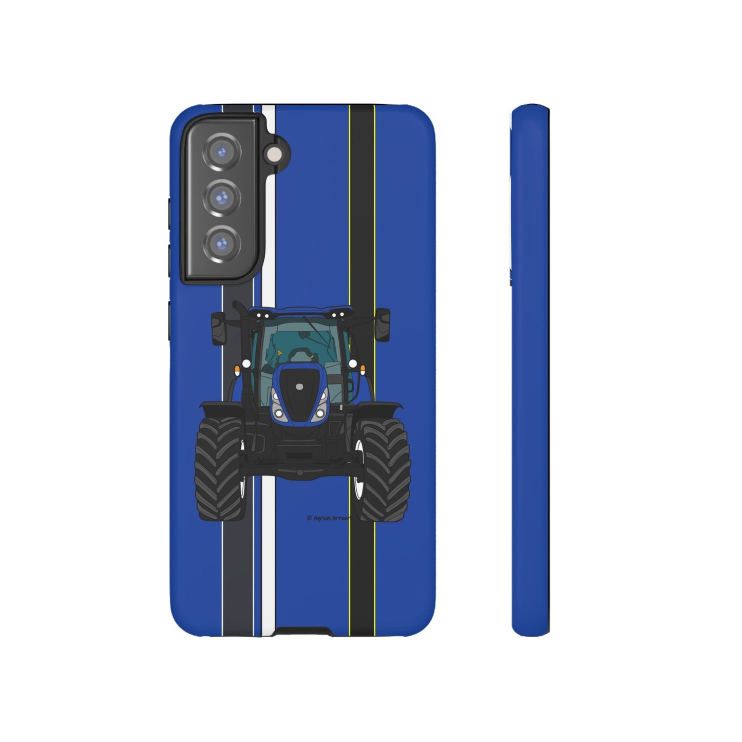 Blue Tractor #1 Tough Phone Case