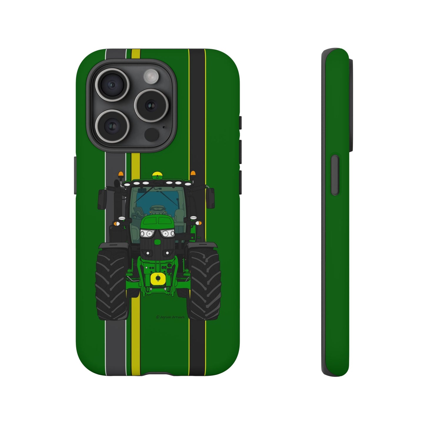 Green Tractor #1 Tough Phone Case