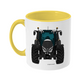 White Tractor #1 11oz Coloured Mug