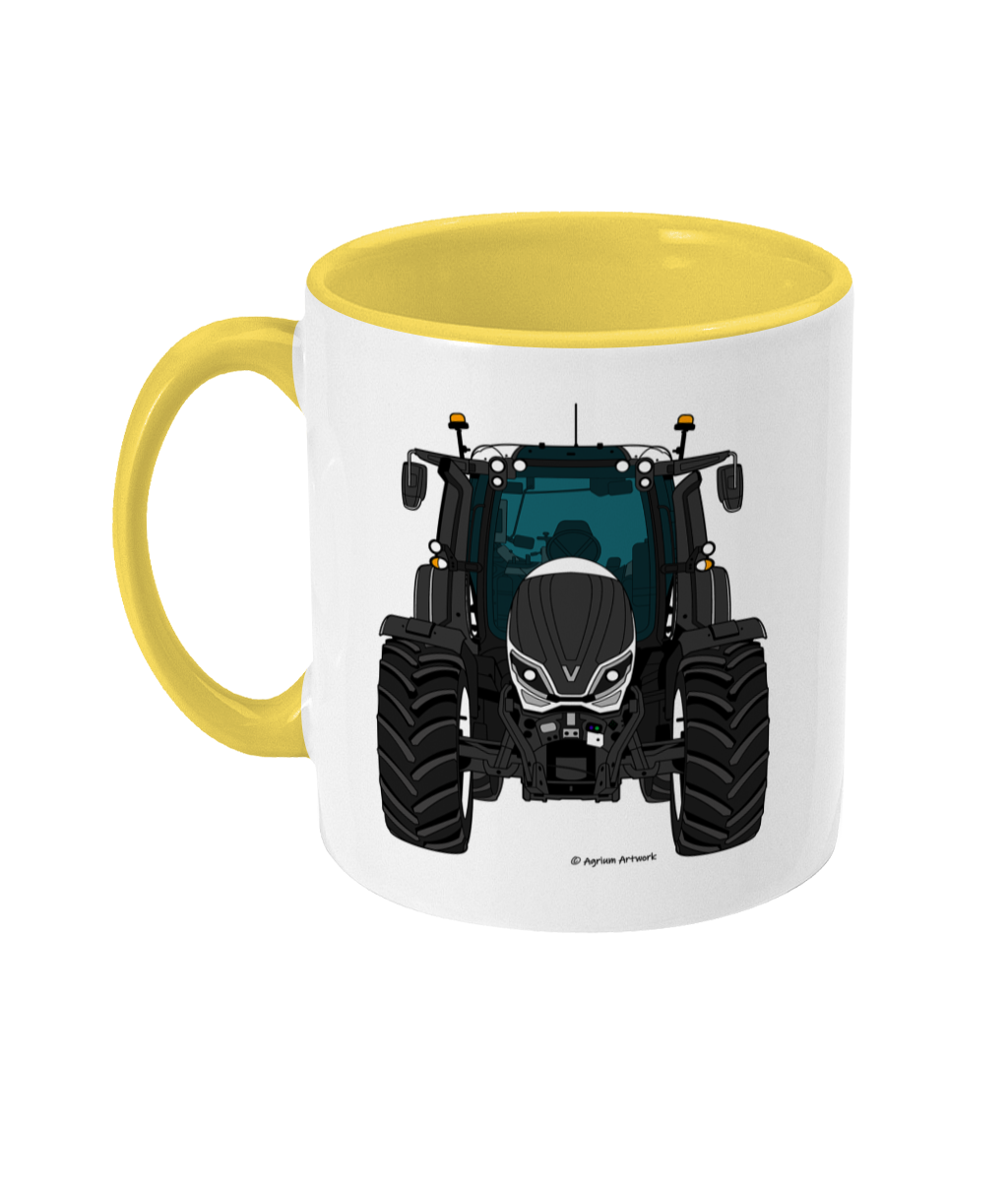 White Tractor #1 11oz Coloured Mug