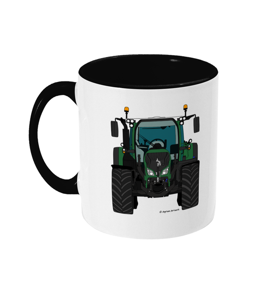 Olive Green Tractor #1 Coloured 11oz Mug