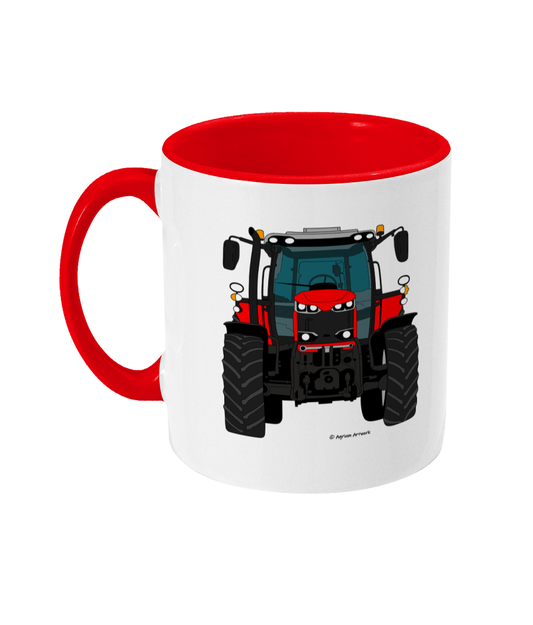 Red Tractor #1 Coloured 11oz Mug