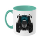 White Tractor #1 11oz Coloured Mug