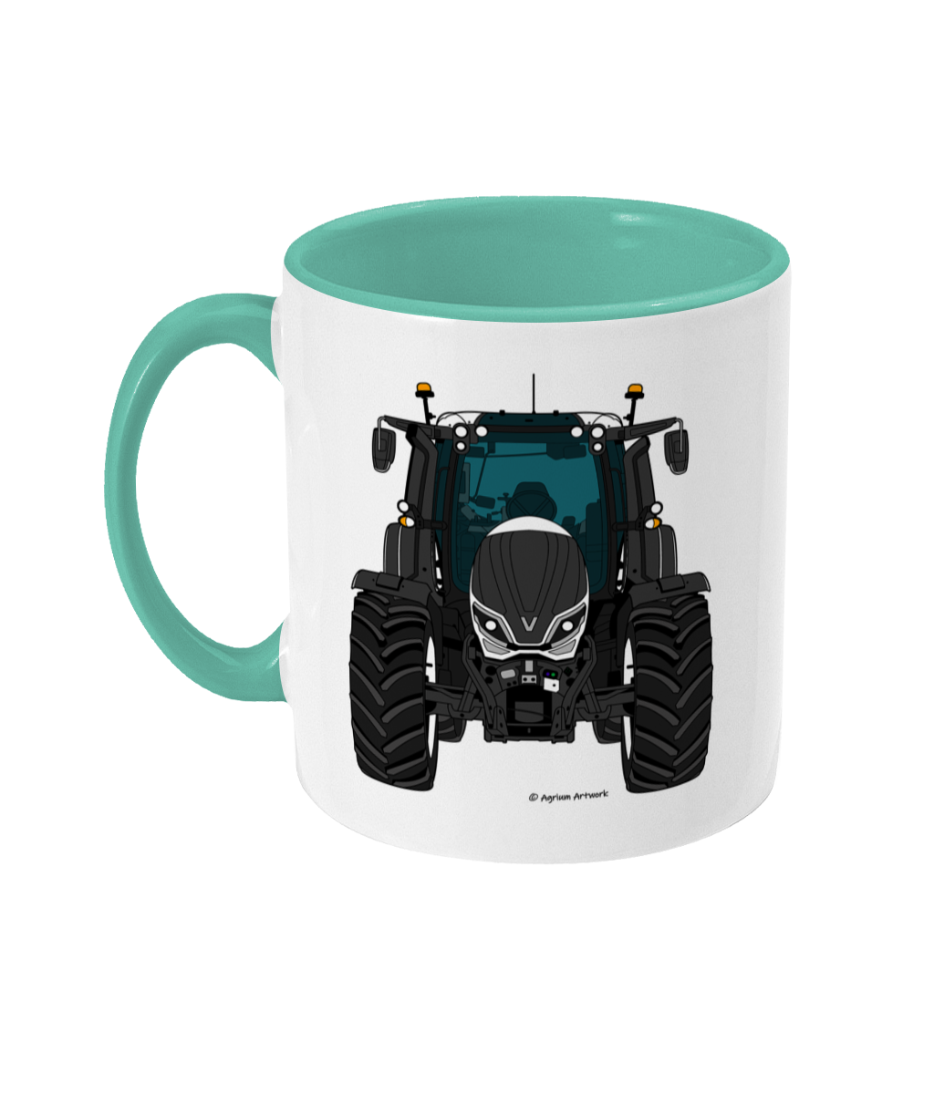 White Tractor #1 11oz Coloured Mug