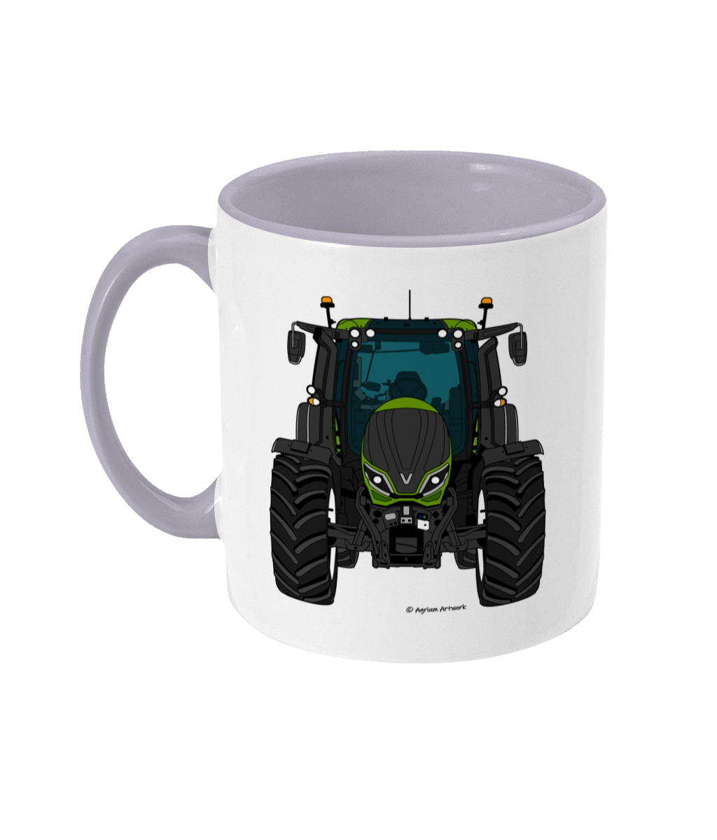 Green Tractor #4 11oz Coloured Mug