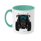 Maroon Tractor #1 11oz Coloured Mug