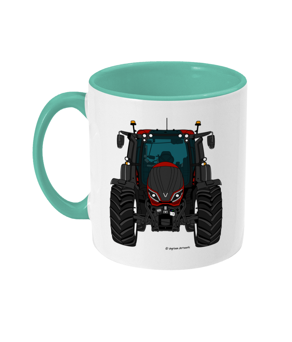 Maroon Tractor #1 11oz Coloured Mug