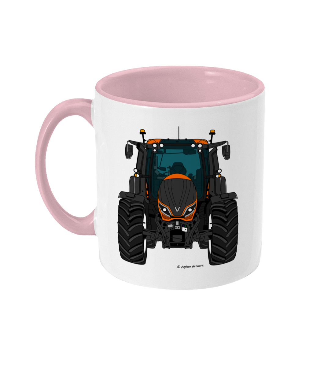 Orange Tractor #1 11oz Coloured Mug