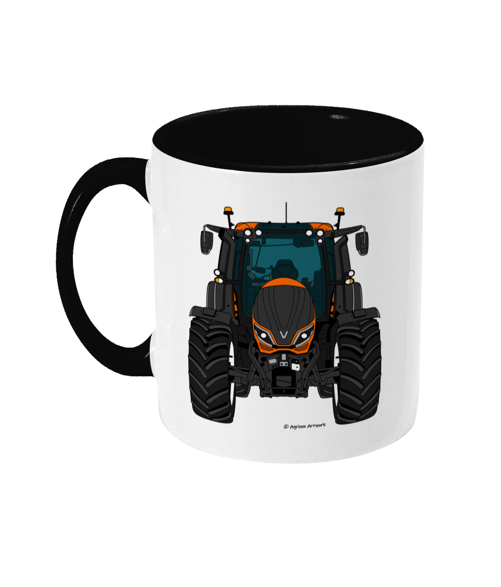 Orange Tractor #1 11oz Coloured Mug