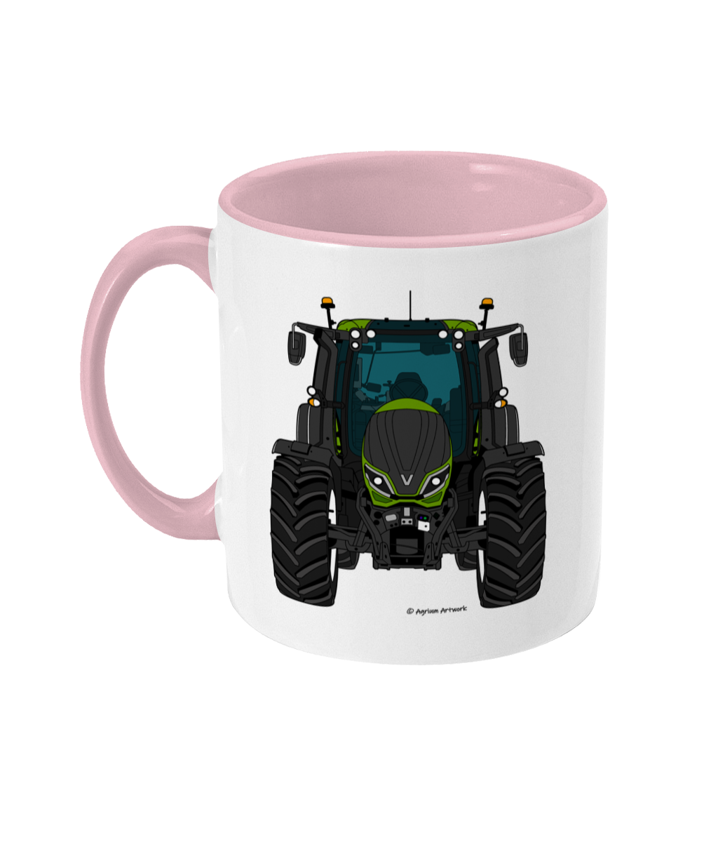 Green Tractor #4 11oz Coloured Mug