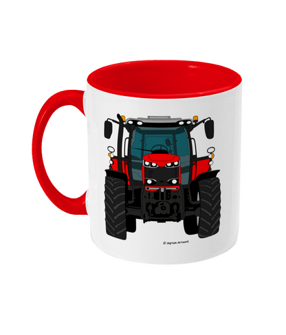 Red Tractor #1 11oz Coloured Mug