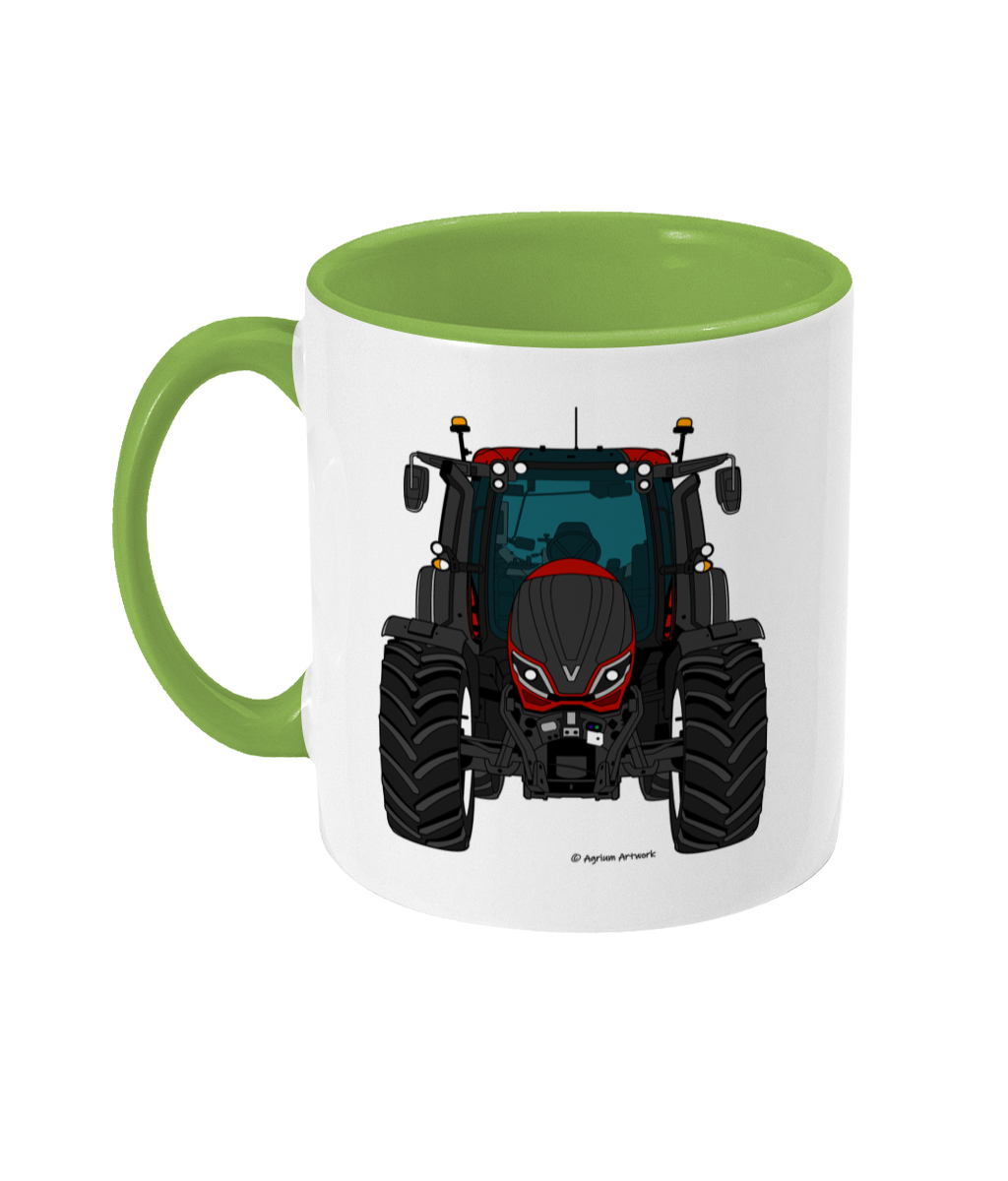 Maroon Tractor #1 11oz Coloured Mug