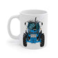 Blue Tractor #3 Mug 11oz