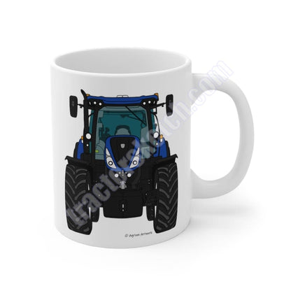 Blue Tractor #4 Mug 11oz