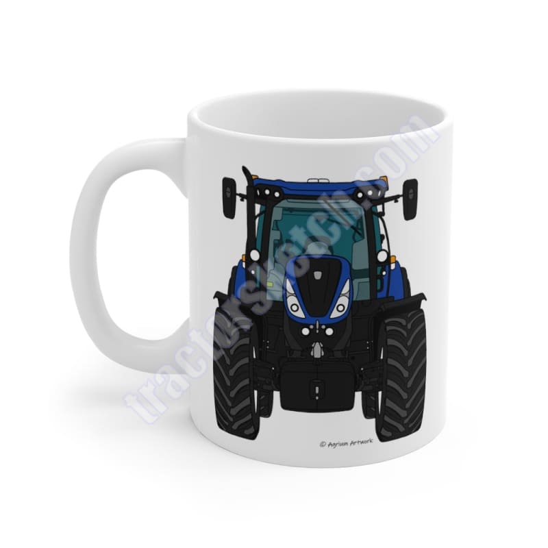 Blue Tractor #4 Mug 11oz