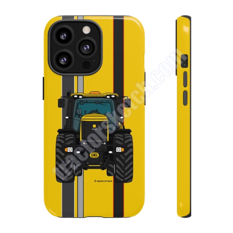 Yellow Fast Tractor #2 Tough Phone Case