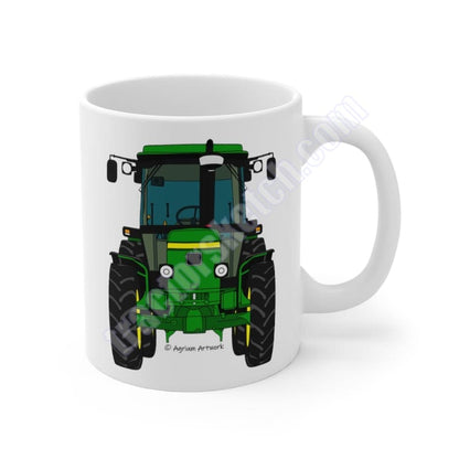 Green Tractor #3 Mug 11oz