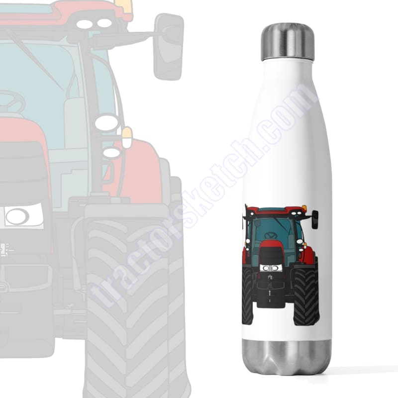 Dark Red Tractor Drinks Bottle 500ml