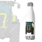 Lime Green Tractor Drinks Bottle 500ml