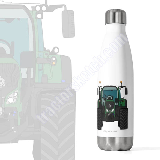 Olive Green Tractor Drinks Bottle 500ml