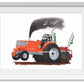 Orange Factory Tractor Puller