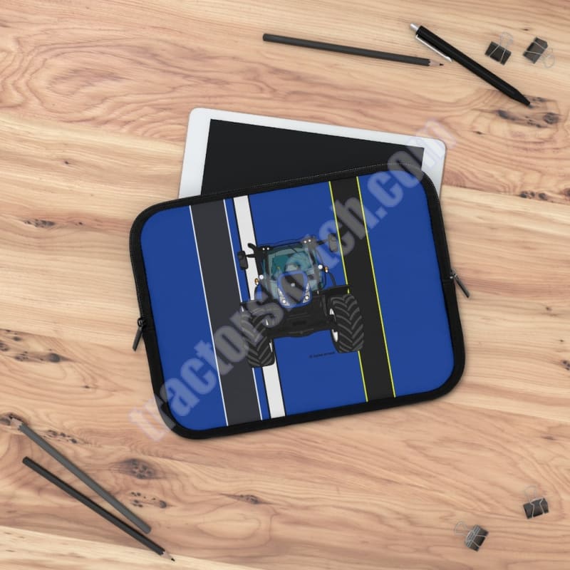 Blue Tractor #1 Device Sleeve for Laptops Apple iPad Amazon 