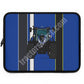 Blue Tractor #4 Device Sleeve for Laptops Apple iPad Amazon 