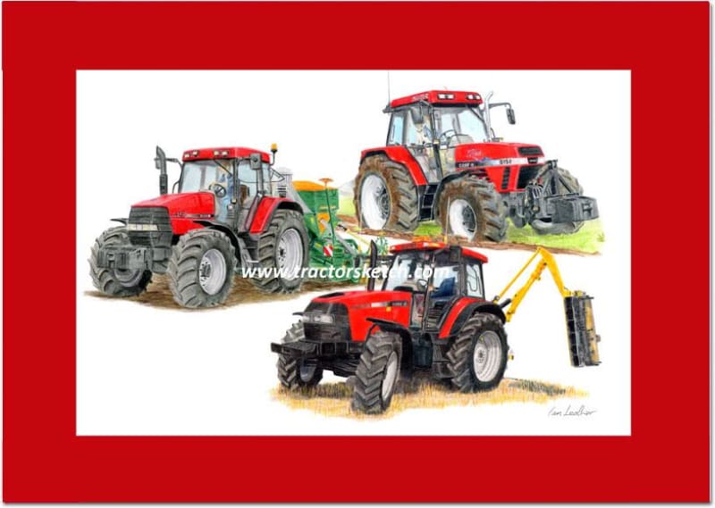 Case IH Limited Edition Trio - tractorsketch.com