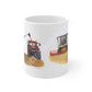 Claas Avero & Case IH MX110 Tractor Ceramic Mug 11oz