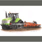 Claas Challenger 55 & Simba Multipress - tractorsketch.com