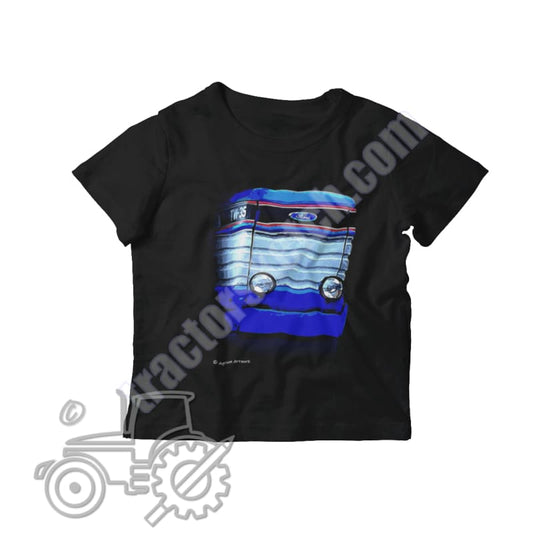 Ford TW-35 Kids Softstyle T-Shirt - tractorsketch.com