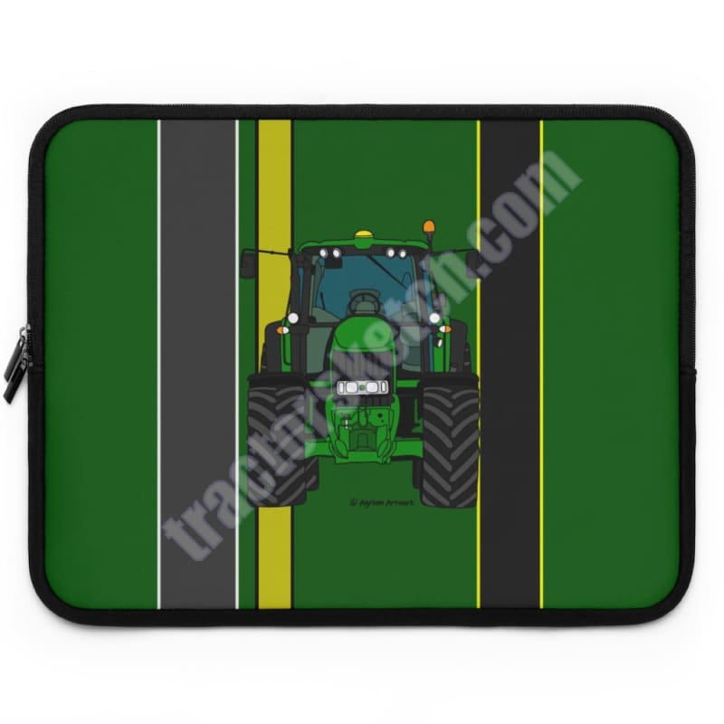 Green Tractor #2 Device Sleeve for Laptops Apple iPad Amazon