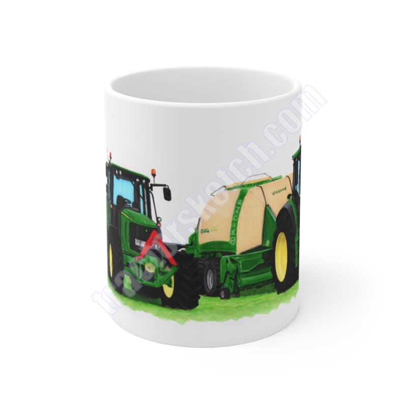 John Deere 30 Series & 6R series Tractor Coffee Mug Mugs Cup