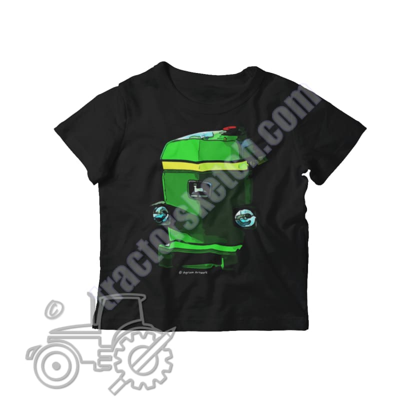John Deere 3350 Kids Softstyle T-Shirt - tractorsketch.com