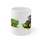 John Deere 6430 & McHale Fusion Baler Mug 11oz / Mugs / 