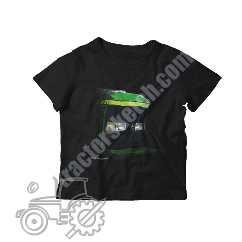 John Deere 6910 Kids Softstyle T-Shirt - tractorsketch.com