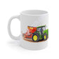 John Deere 6910 & KRM Drill Tractor Ceramic Mug 11oz