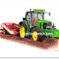 John Deere,6930 & Destoner, Tractor,  Ian Leather, Tractor Art, Drawing, Illustration, Pencil, sketch, A3,A4