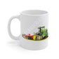 John Deere 9630 & Discs Tractor Ceramic Mug 11oz