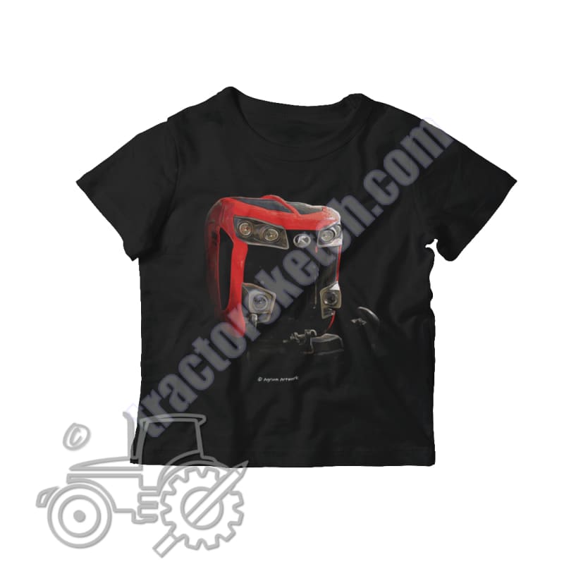 Kubota M7 Kids Softstyle T-Shirt - tractorsketch.com