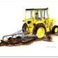 Massey Ferguson 135 (Yellow) & Plough - tractorsketch.com