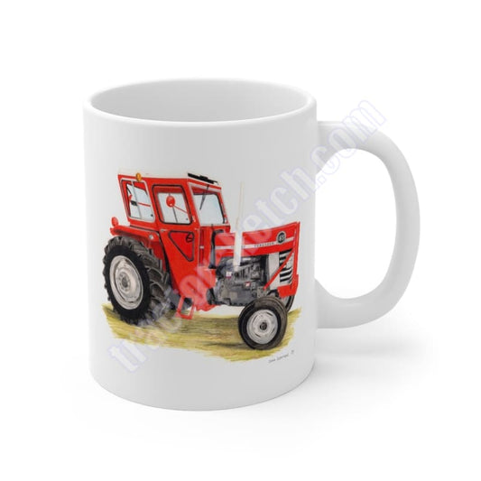 Massey Ferguson 165 Tractor 11oz Ceramic Coffee Mug