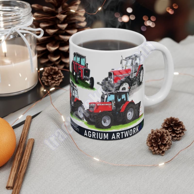 Massey Ferguson Montage Tractor Mug Coffee Mugs Cup