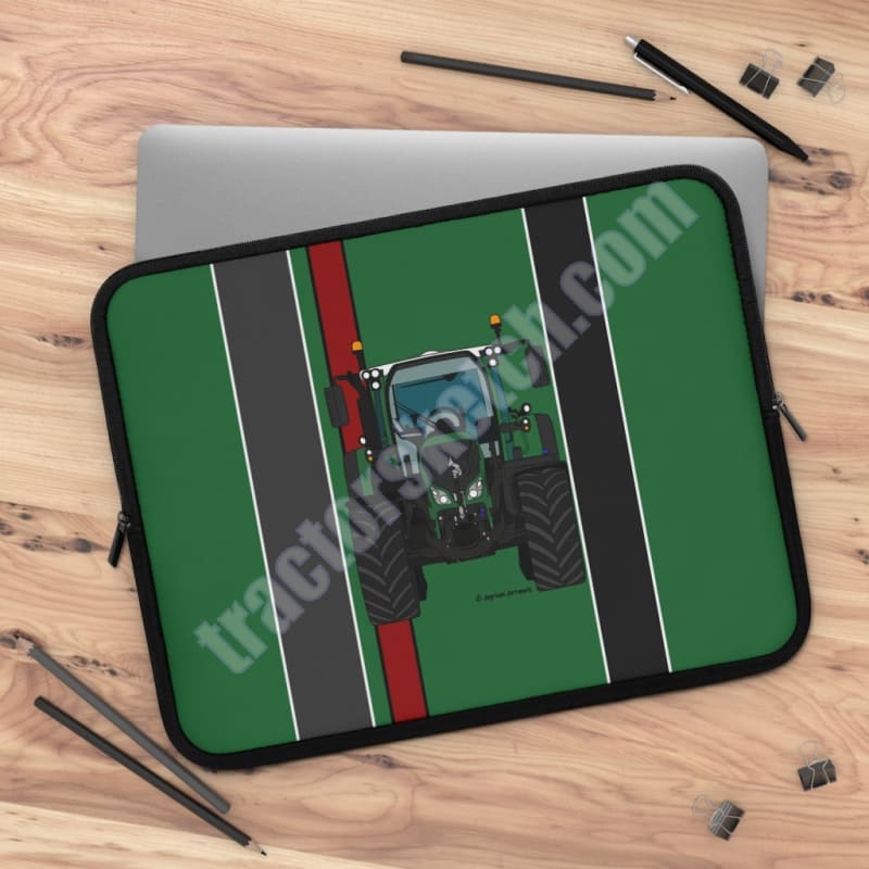 Olive Green Tractor #1 Device Sleeve for Laptops Apple iPad 