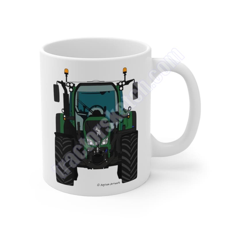 Fendt Tractor Mug Olive Green Tractor Coffee Mugs