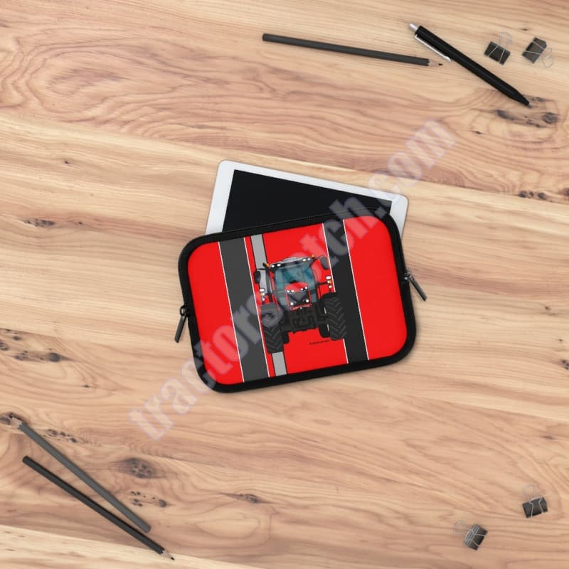Red Tractor #1 Device Sleeve for Laptops Apple iPad Amazon 