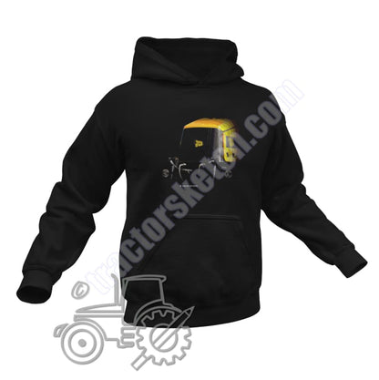 Men's Unisex JCB Fastrac 2135 Tractor Hoodie Jumper Silhouette Tractor collection